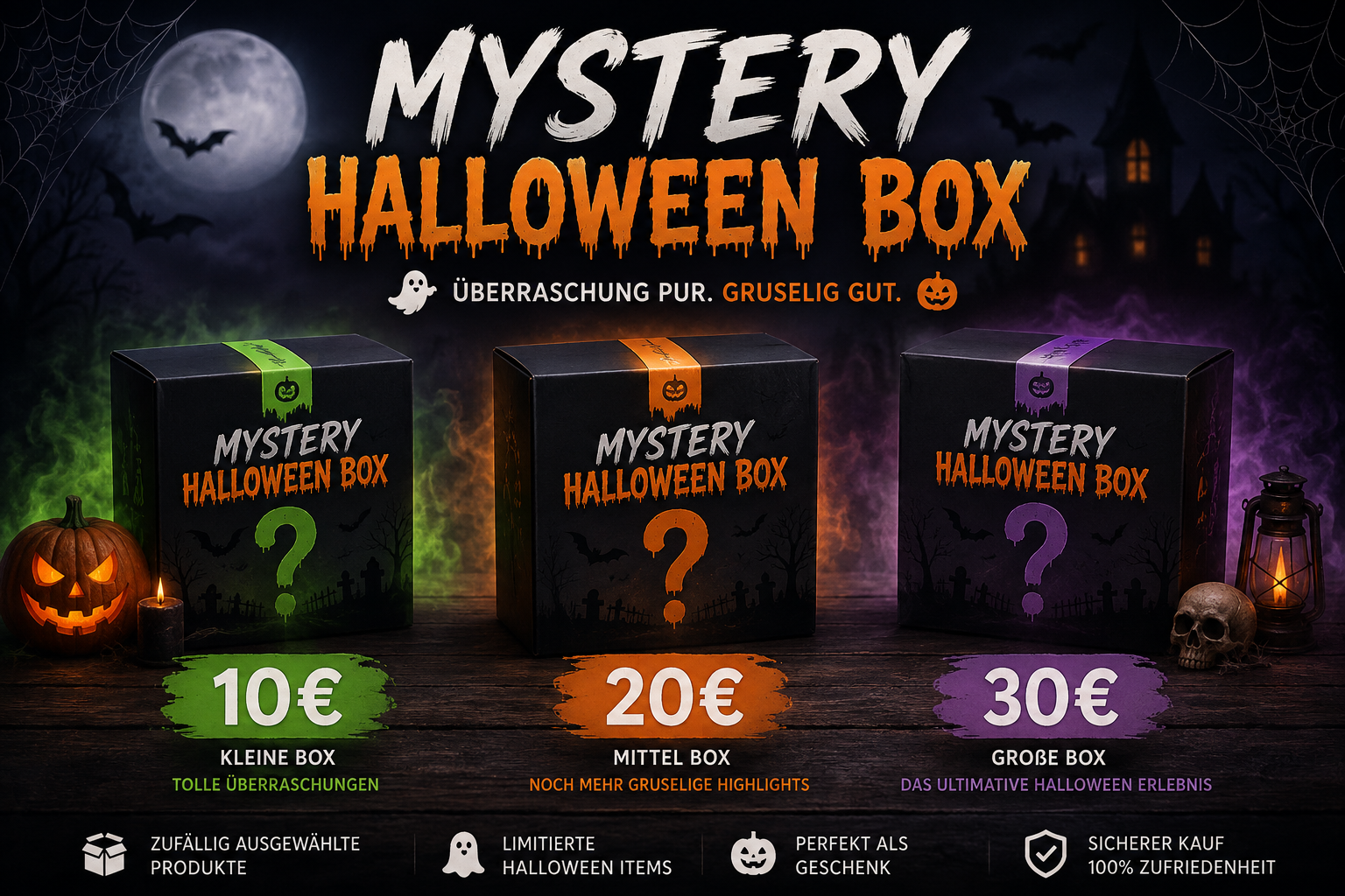 Halloween Mystery Box 30€