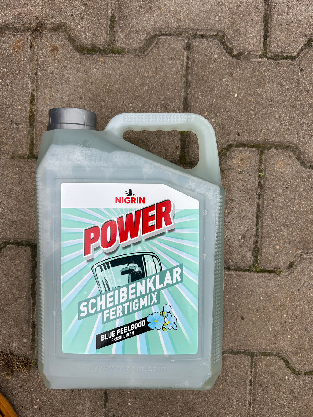 Neu Nigrin Power Scheibenklar 5L Fertigmix Blue Feelgood