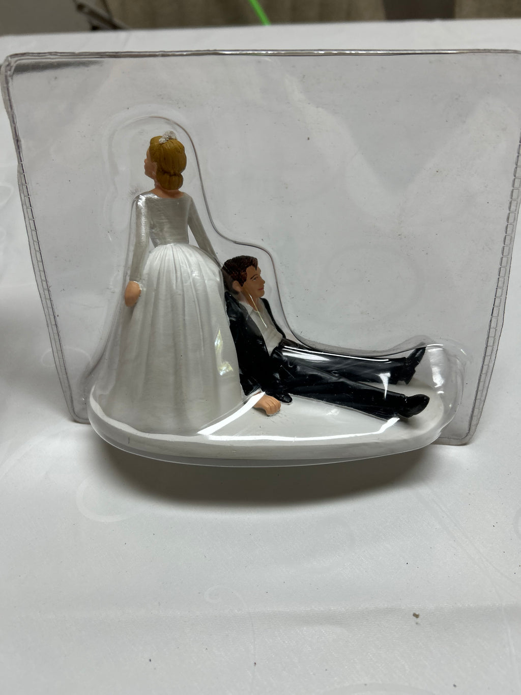 Lustige Tortenfigur Brautpaar Hochzeit Cake Topper Neu