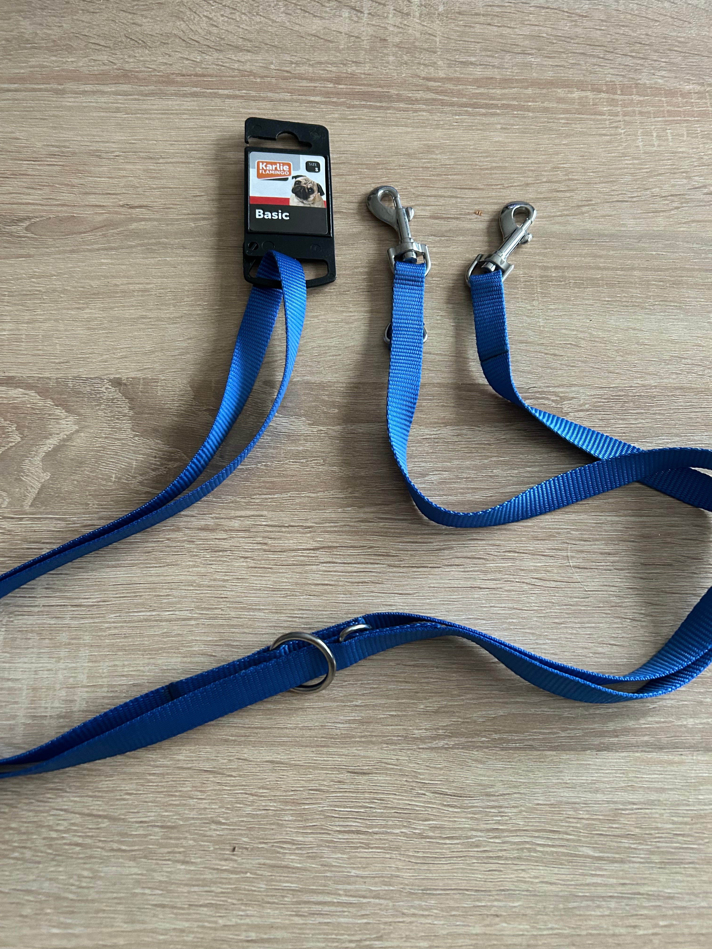 S Karlie Art Sportiv Führleine Blau 15mm 200cm