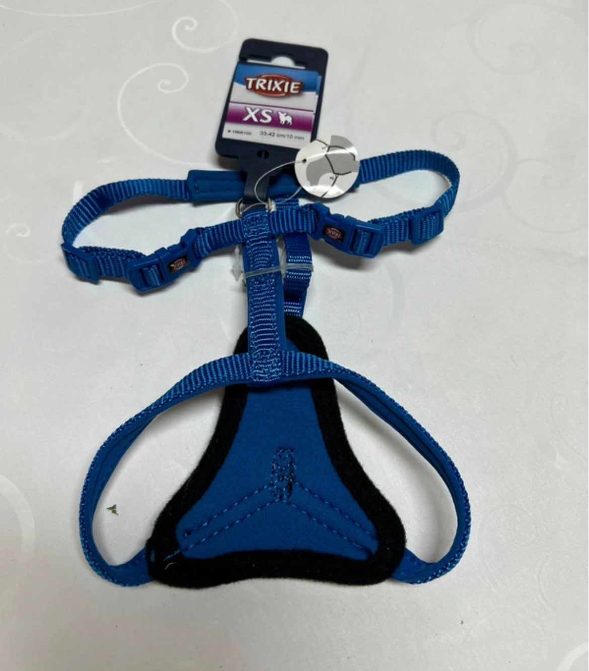 Trixie Premium Hundegeschirr XS – Blau, 33–42 cm