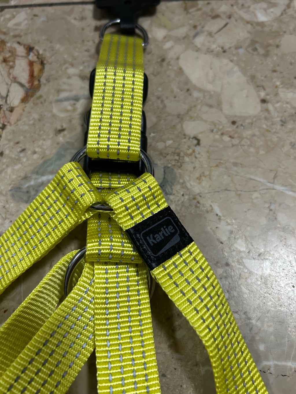 XL Karlie Nylon ASD Sicherheitsgeschirr Gelb