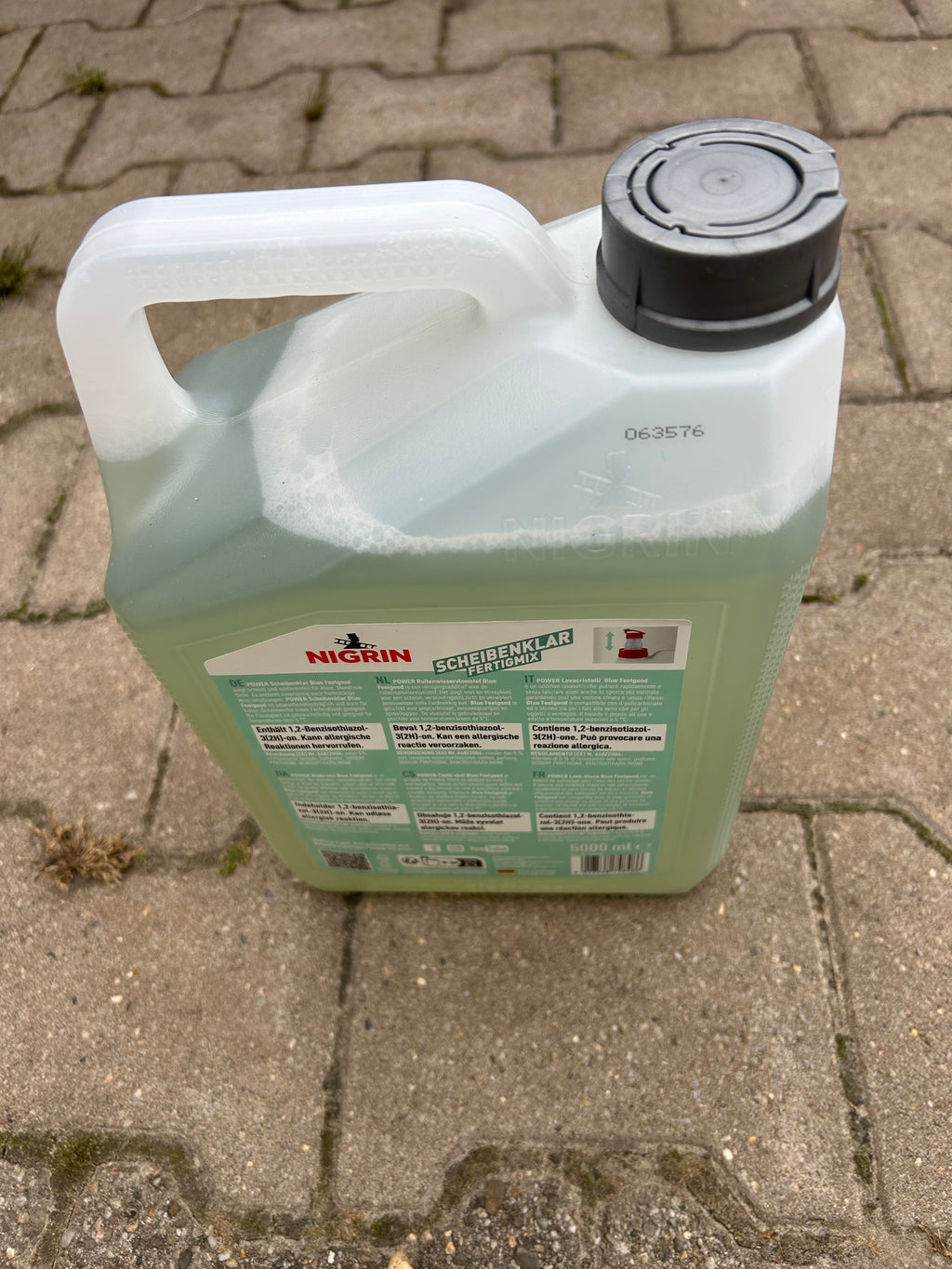 Neu Nigrin Power Scheibenklar 5L Fertigmix Blue Feelgood