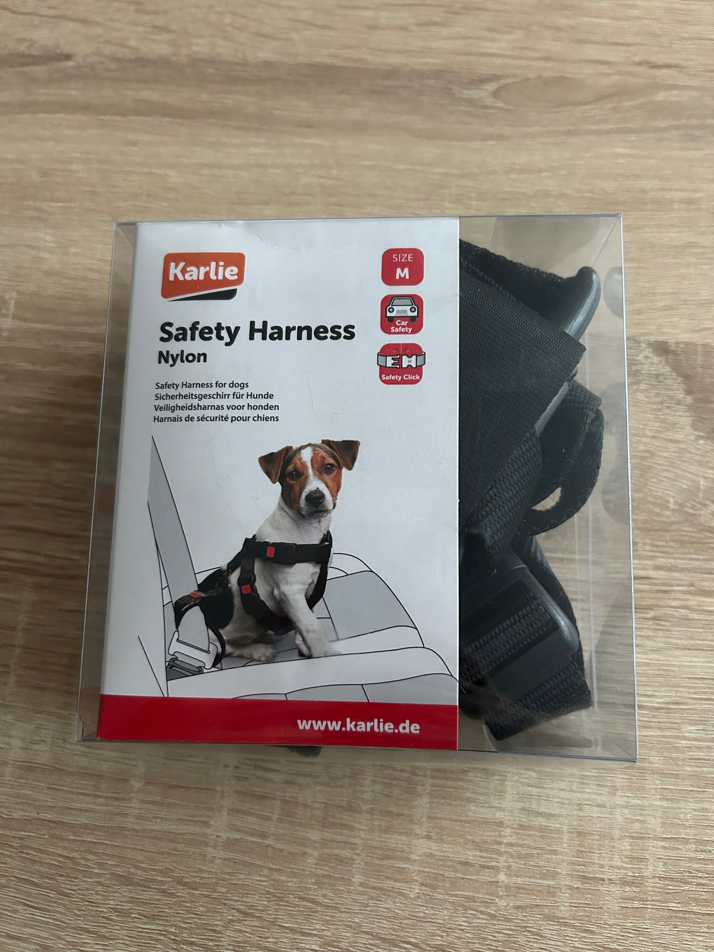 M Karlie Safety Harness Auto Sicherheitsgeschirr Schwarz