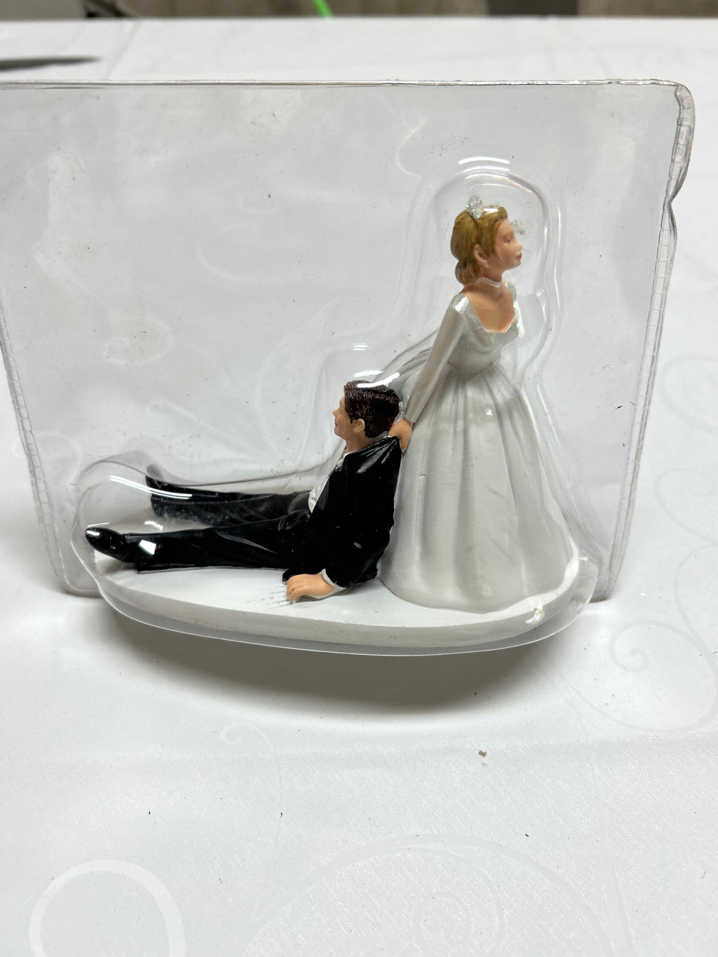 Lustige Tortenfigur Brautpaar Hochzeit Cake Topper Neu