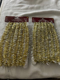 Deco Girlande Lametta gold silber 300cm NEU OVP