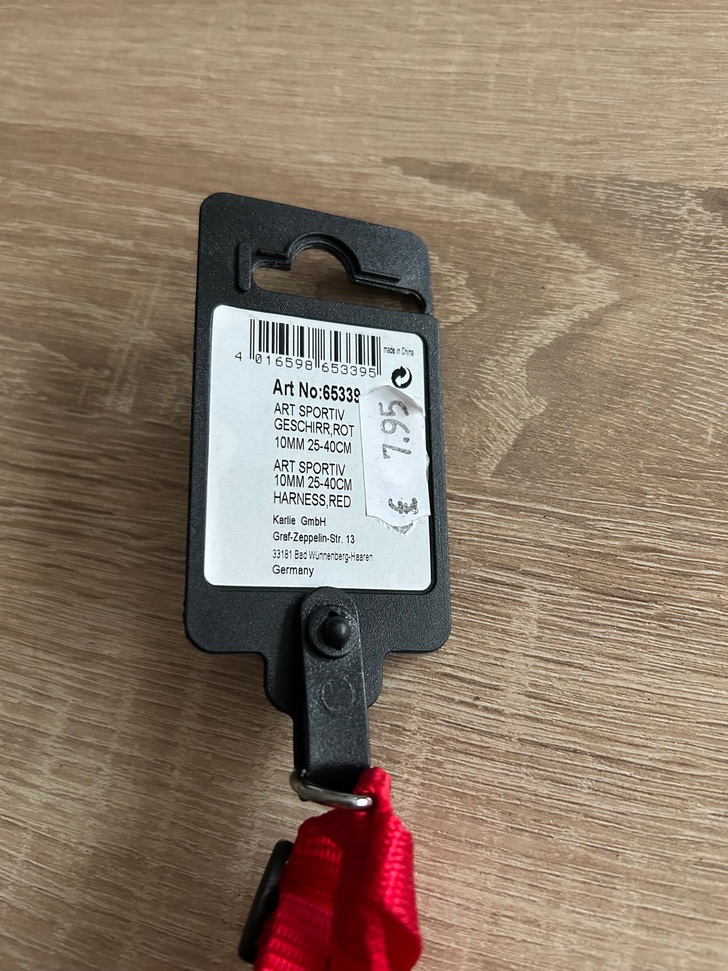XS Karlie Sportiv Geschirr Rot