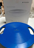 NAVARIS Balance Board Therapiekreisel Blau Gleichgewichtstrainer